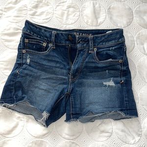 American Eagle Mid-rise Jean Shorts